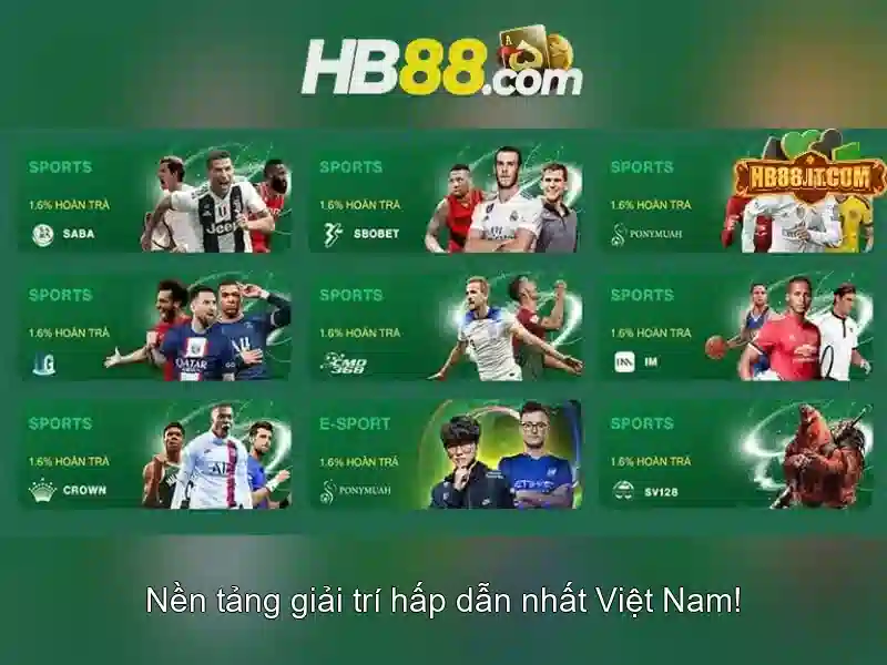 Giao diện nhà cái hoàn hảo