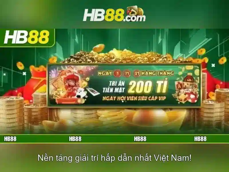 Danh mục trò chơi có mặt tại hb88